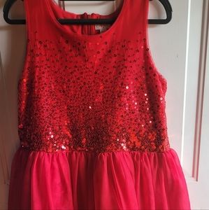Cat & Jack  Red plus size dress XXL